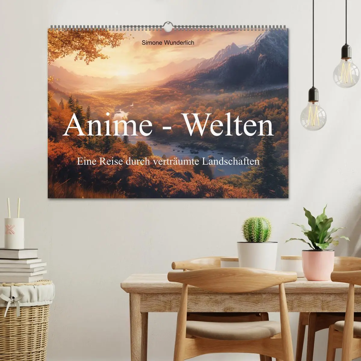 Bild: 9783457451793 | Anime - Welten: Eine Reise durch verträumte Welten (Wandkalender...