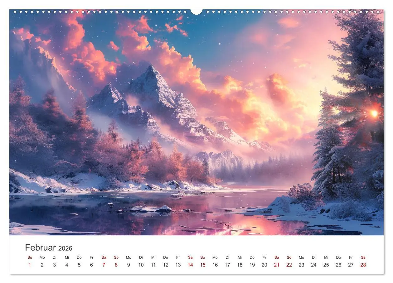 Bild: 9783457451793 | Anime - Welten: Eine Reise durch verträumte Welten (Wandkalender...
