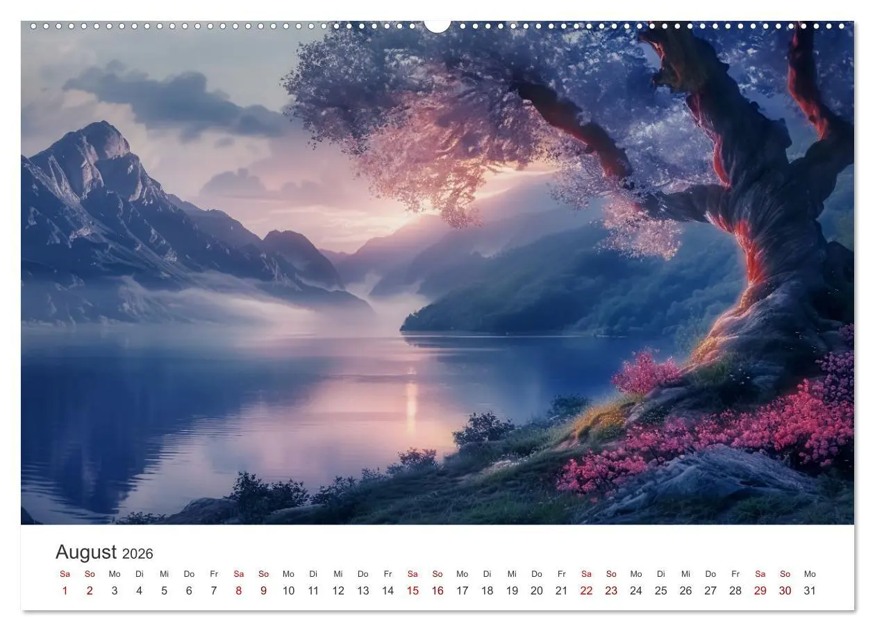 Bild: 9783457451793 | Anime - Welten: Eine Reise durch verträumte Welten (Wandkalender...