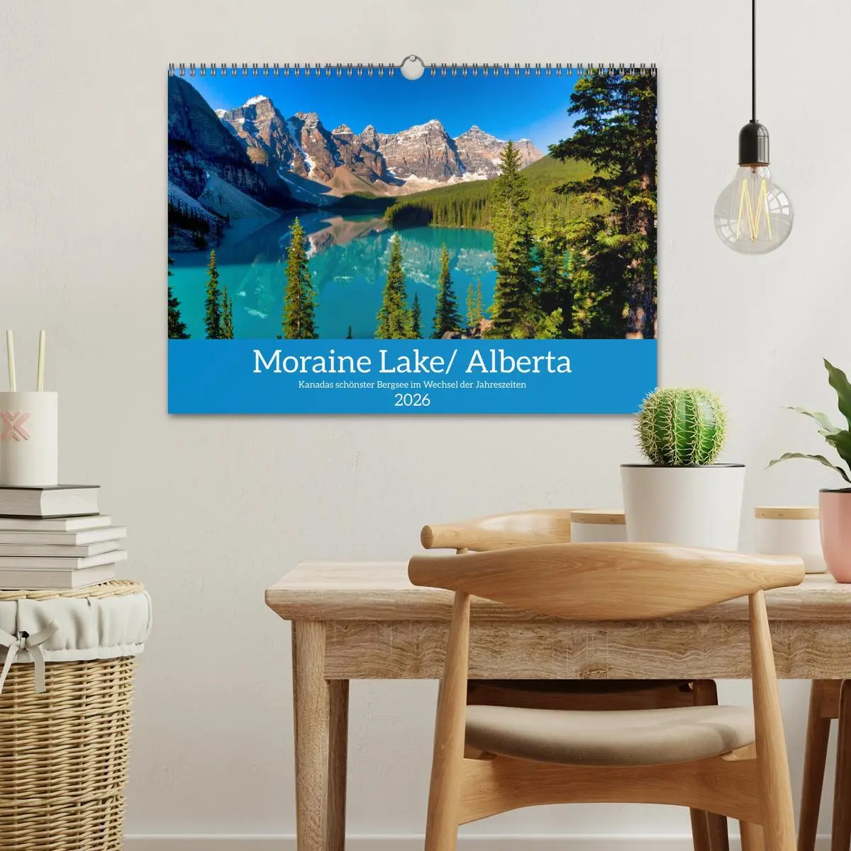 Bild: 9783457521793 | Moraine Lake, Alberta/ Kanada (Wandkalender 2026 DIN A3 quer),...