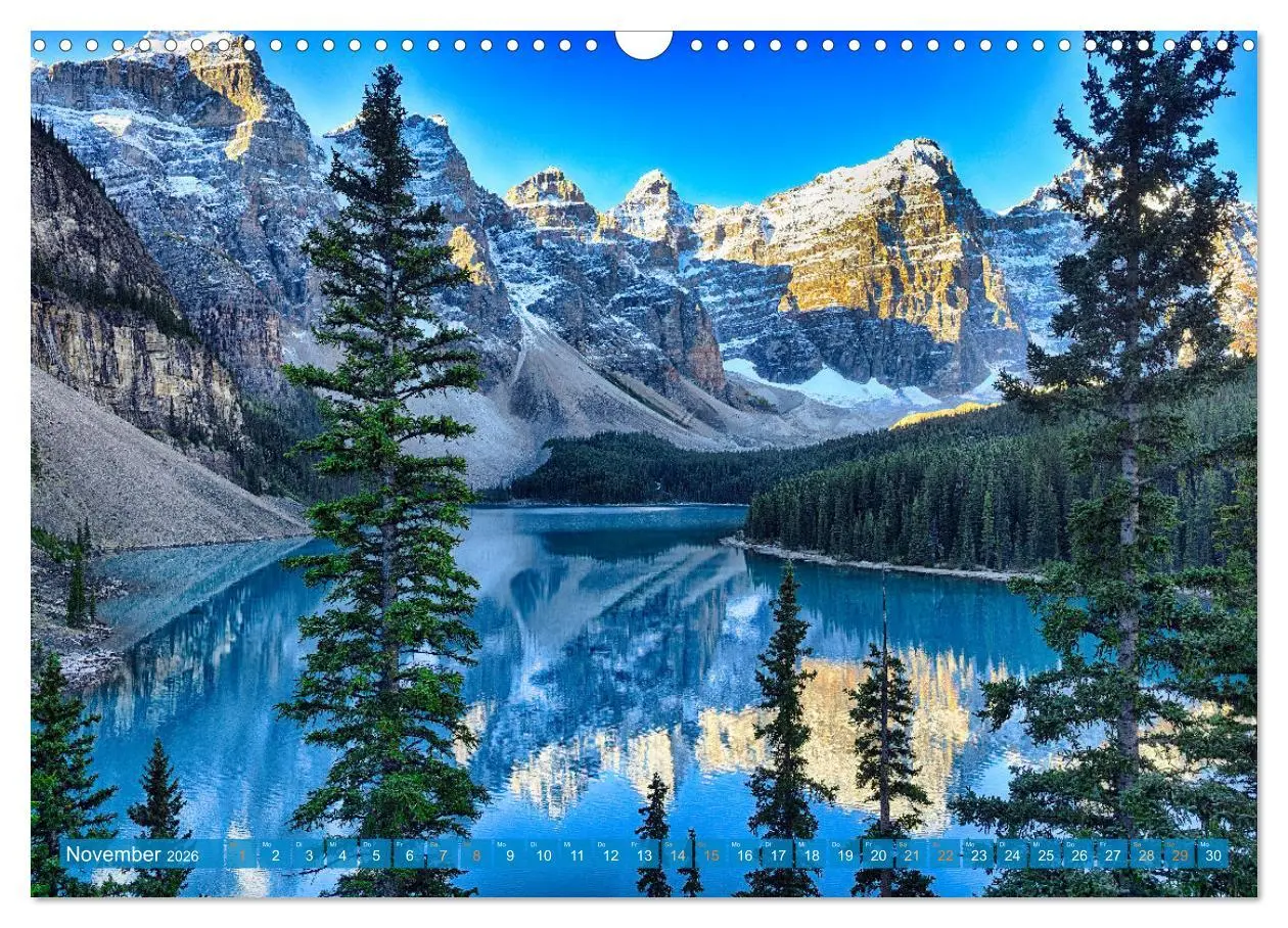 Bild: 9783457521793 | Moraine Lake, Alberta/ Kanada (Wandkalender 2026 DIN A3 quer),...