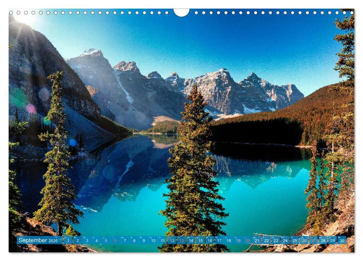Bild: 9783457521793 | Moraine Lake, Alberta/ Kanada (Wandkalender 2026 DIN A3 quer),...