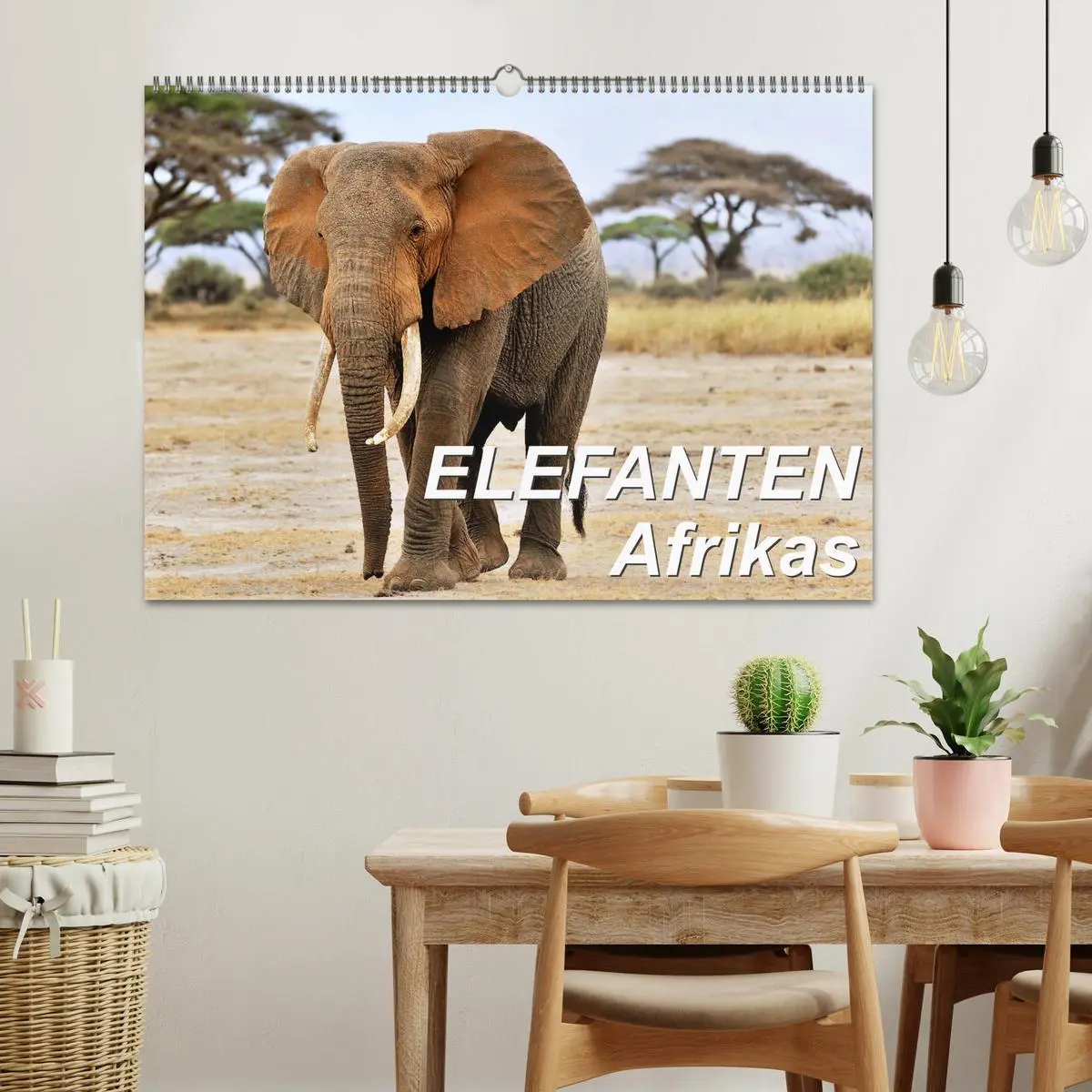 Bild: 9783457901793 | Elefanten Afrikas (Wandkalender 2026 DIN A2 quer), CALVENDO...