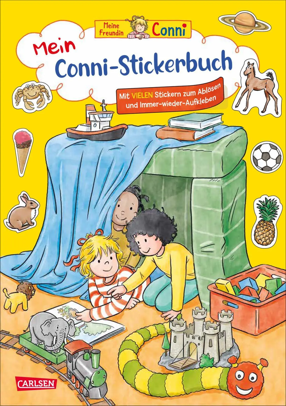 Cover: 9783551191793 | Conni Gelbe Reihe (Beschäftigungsbuch): Mein Conni-Stickerbuch | 24 S.