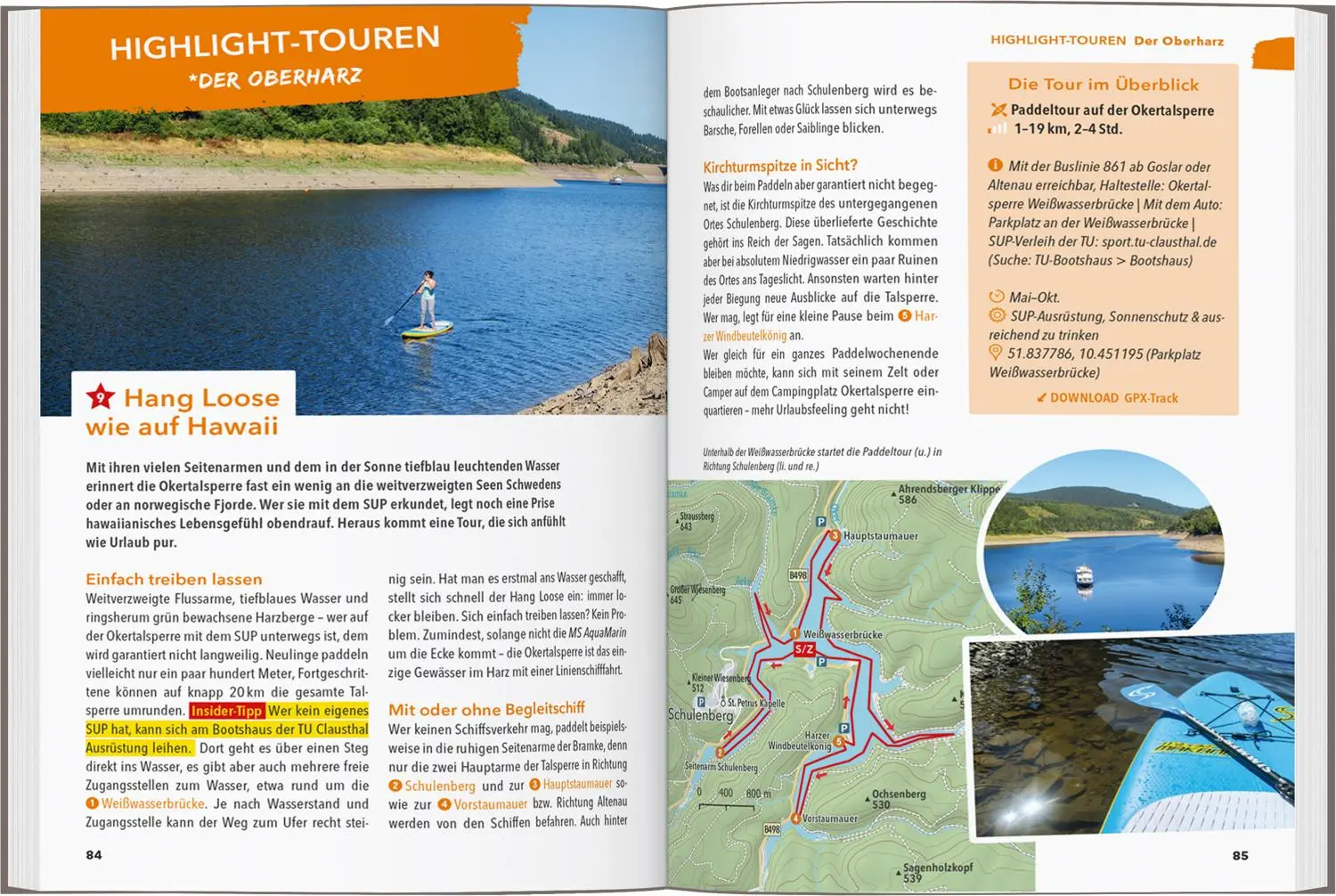 Bild: 9783575021793 | MARCO POLO OUTDOOR GUIDE Reiseführer Harz | Jana Zieseniß | Buch