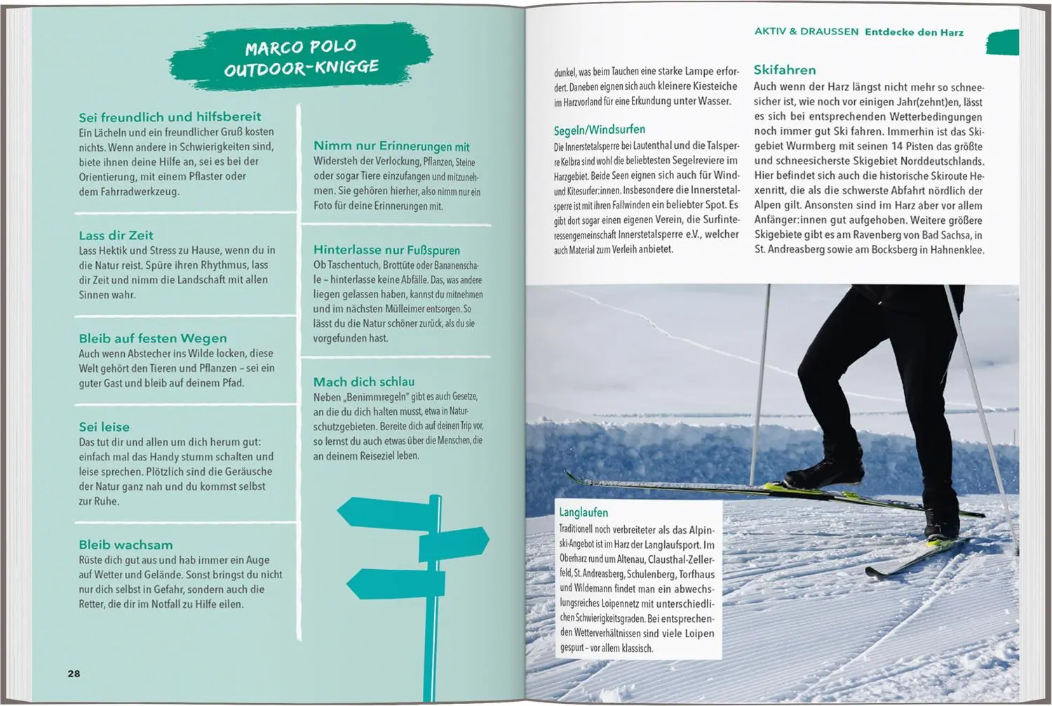 Bild: 9783575021793 | MARCO POLO OUTDOOR GUIDE Reiseführer Harz | Jana Zieseniß | Buch