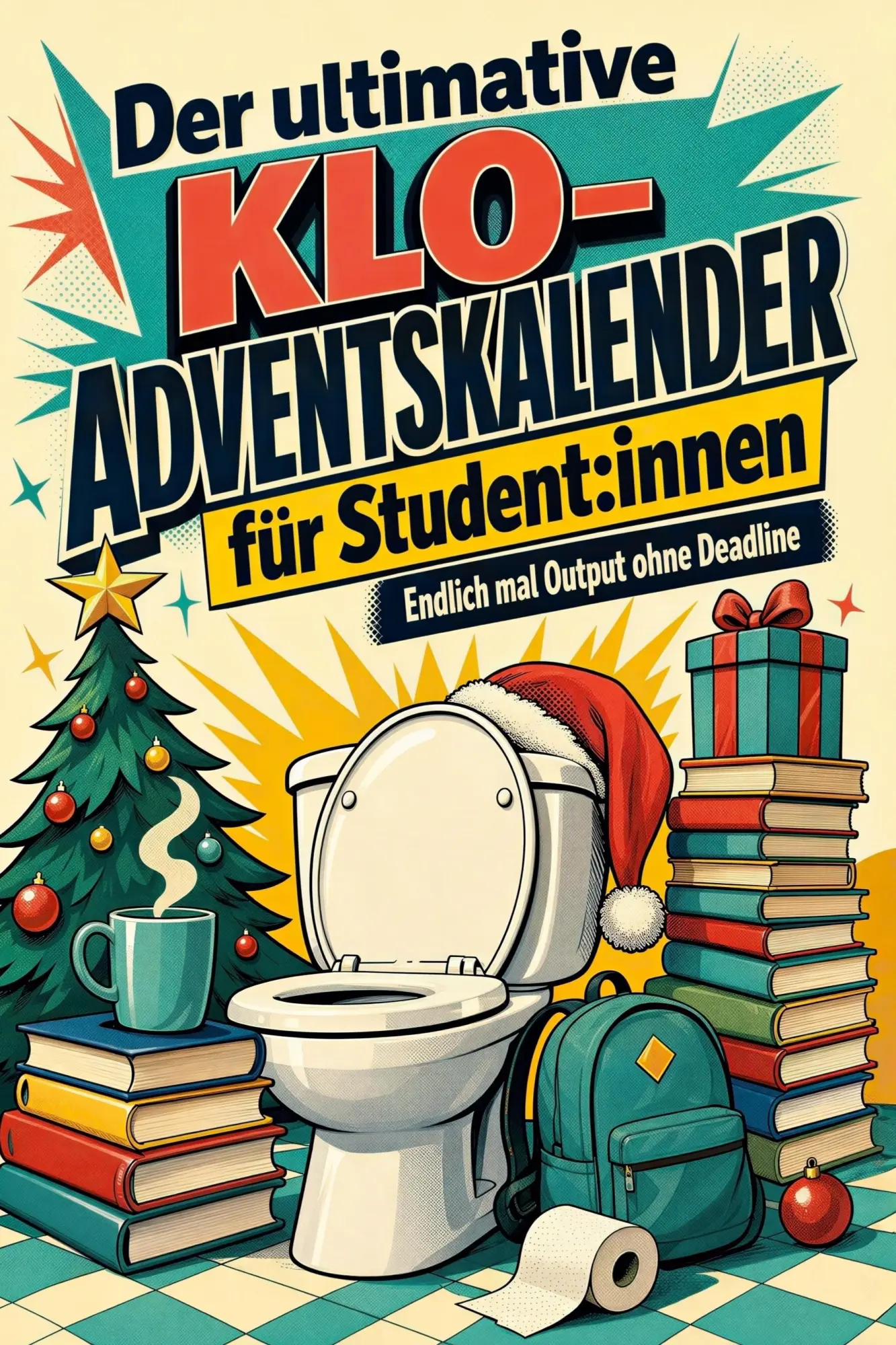 Cover: 9783696111793 | Der ultimative Klo-Adventskalender für Student:innen | Liam Neumann