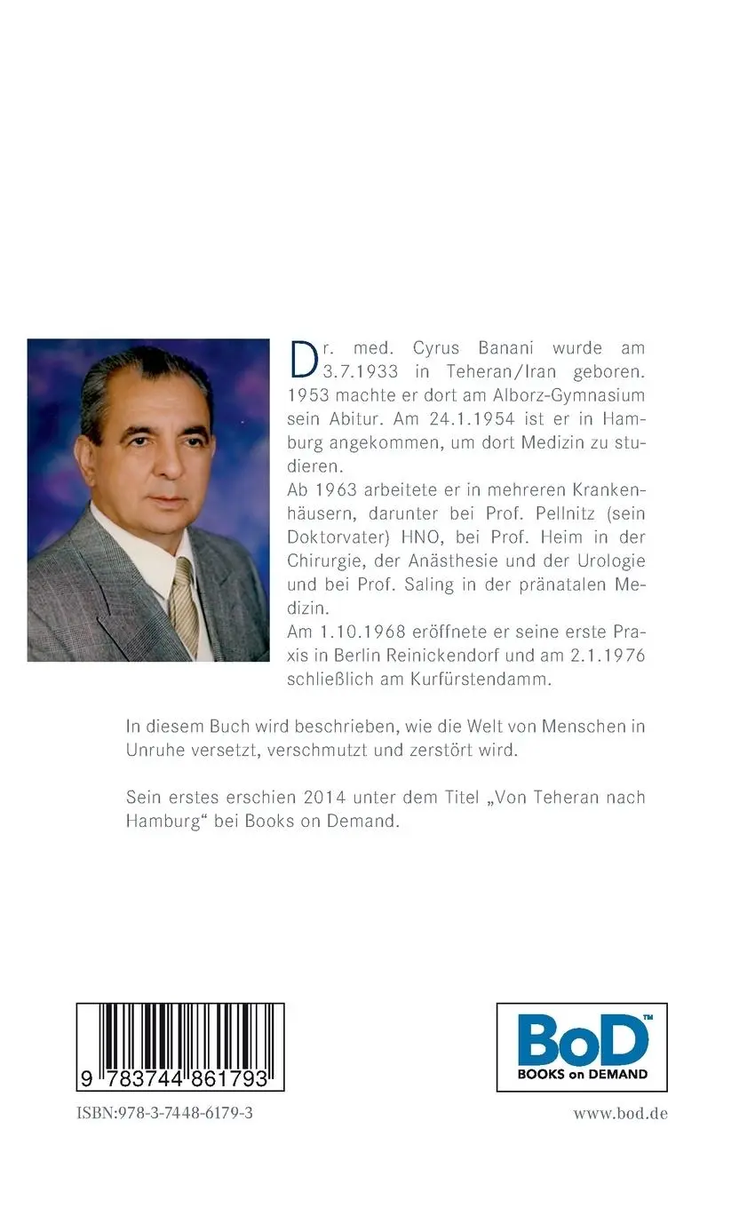 Rückseite: 9783744861793 | Frieden - Wünsche für die unruhige Welt | Cyrus Banani | Taschenbuch