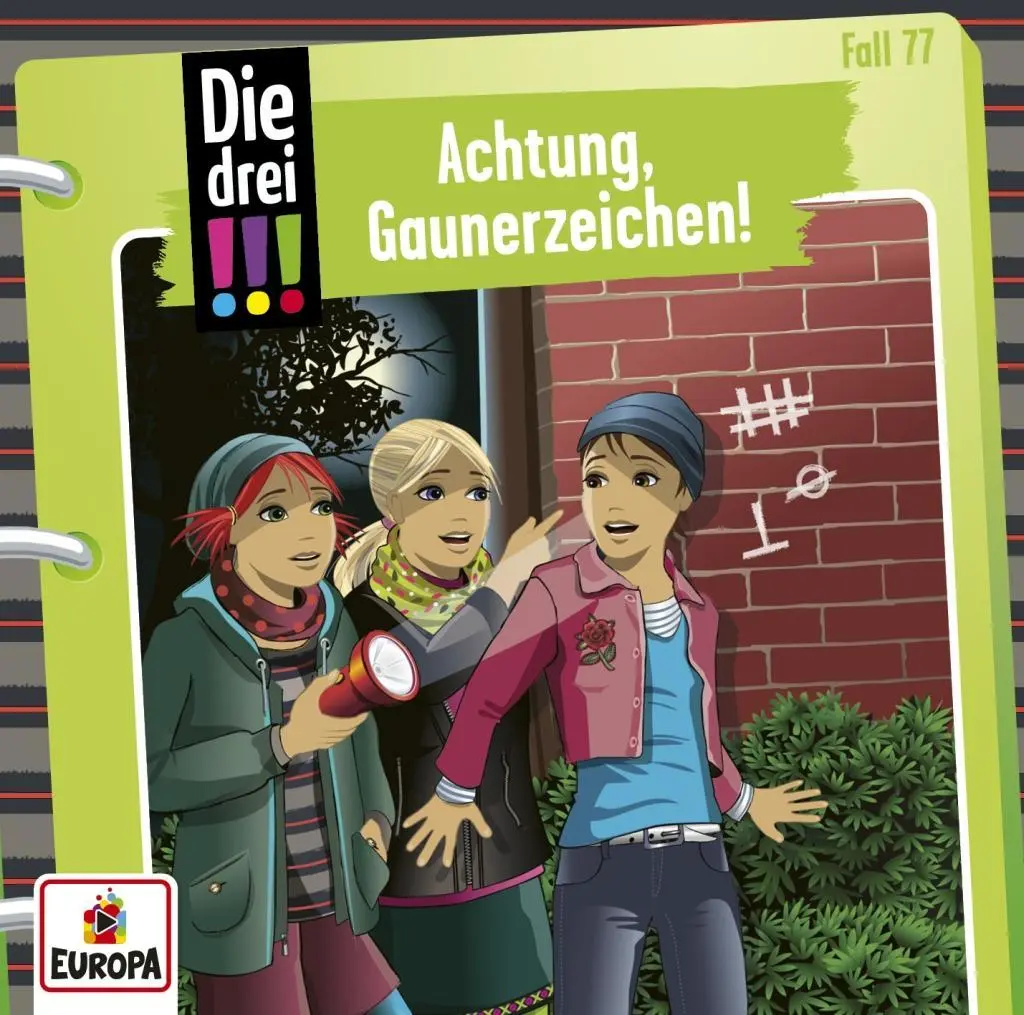 Cover: 9783803261793 | Die drei !!! 77: Achtung, Gaunerzeichen! | Maja von Vogel | Audio-CD