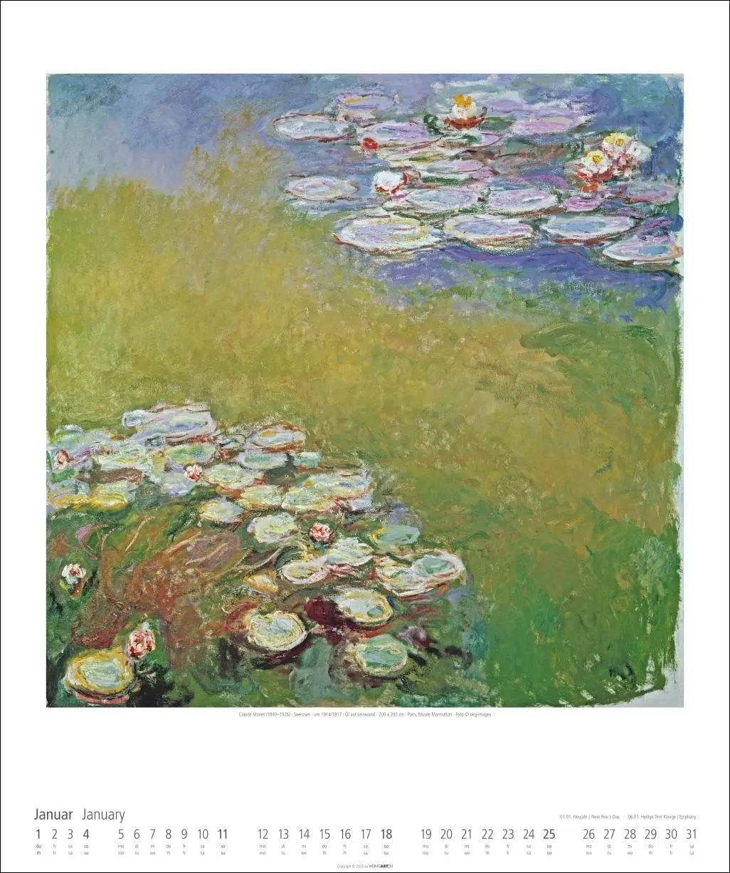 Bild: 9783839901793 | Claude Monet Im Garten Kalender 2026 | Claude Monet | Kalender | 14 S.