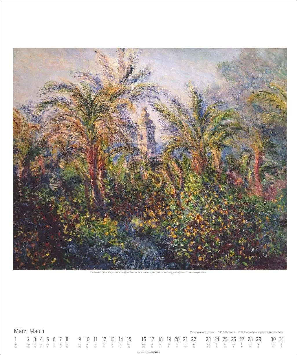 Bild: 9783839901793 | Claude Monet Im Garten Kalender 2026 | Claude Monet | Kalender | 14 S.
