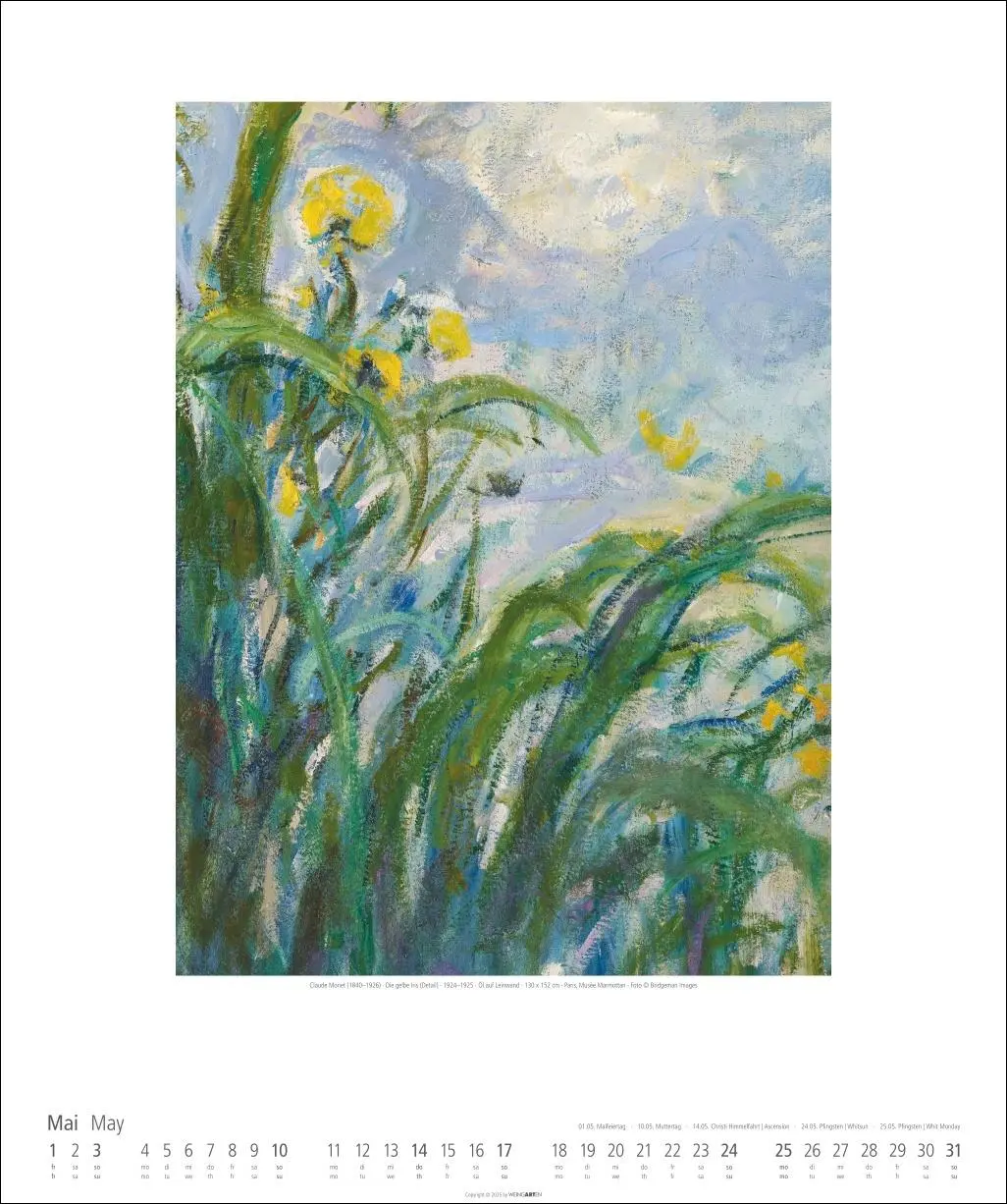 Bild: 9783839901793 | Claude Monet Im Garten Kalender 2026 | Claude Monet | Kalender | 14 S.