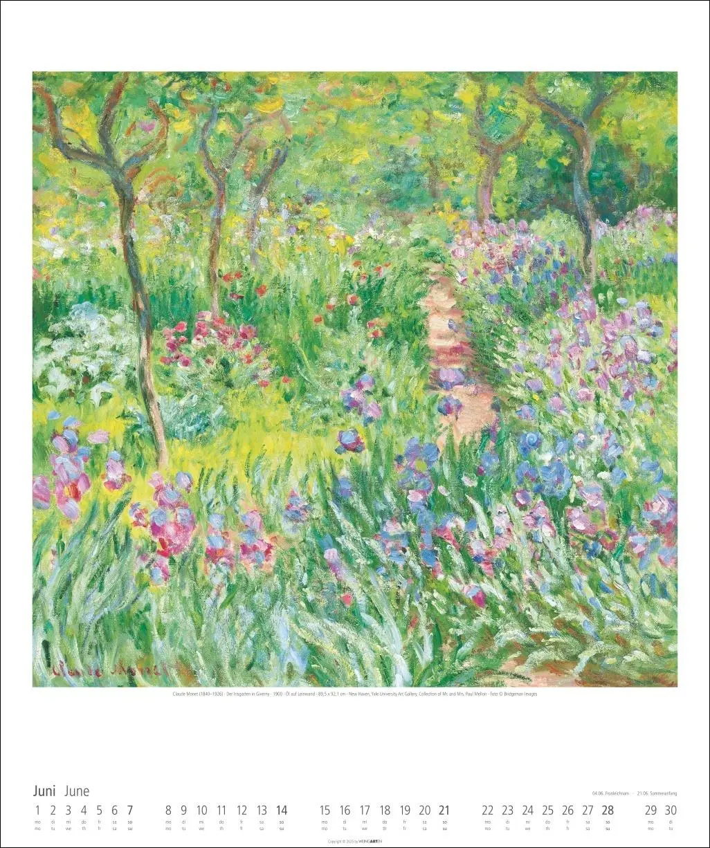 Bild: 9783839901793 | Claude Monet Im Garten Kalender 2026 | Claude Monet | Kalender | 14 S.