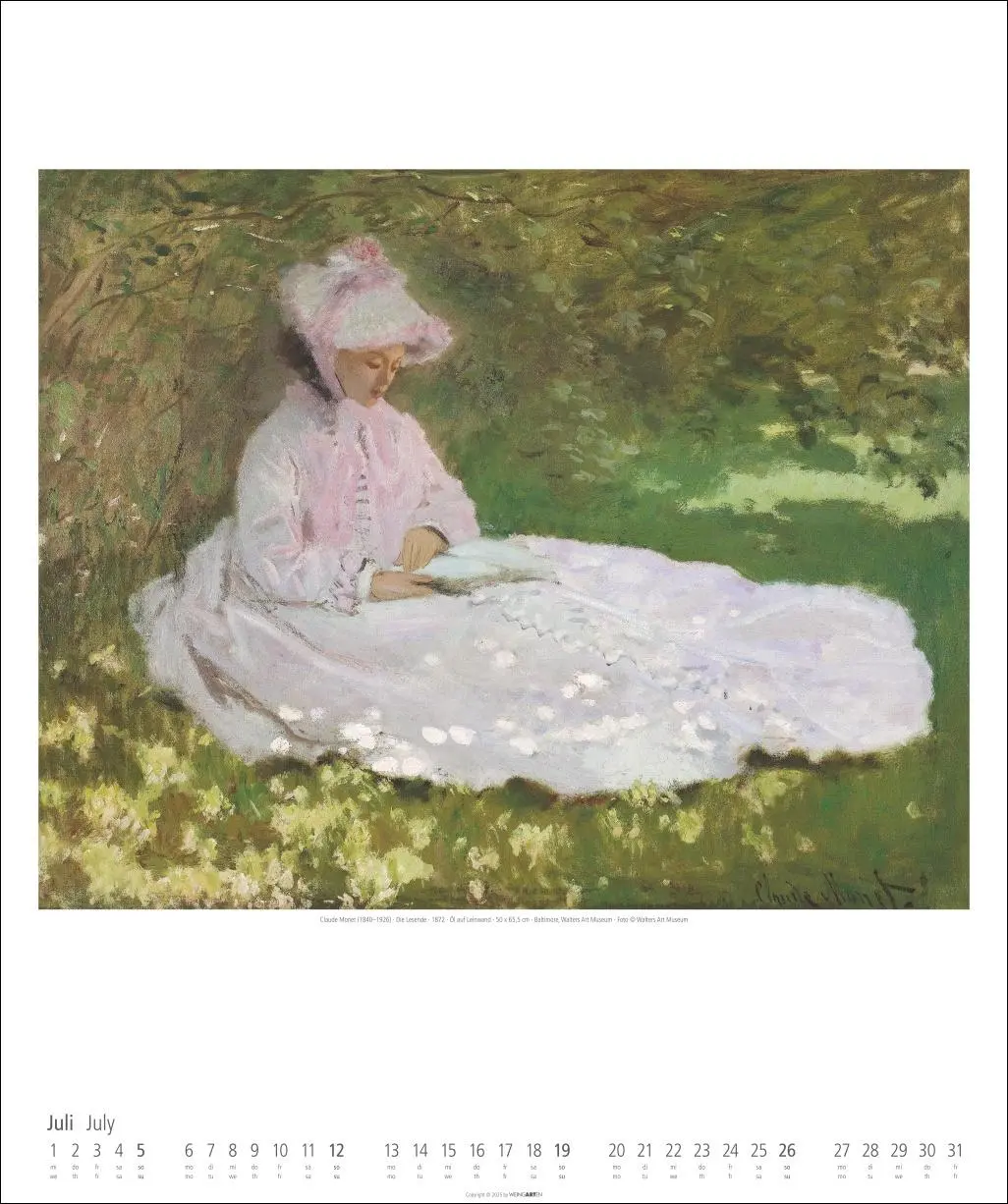 Bild: 9783839901793 | Claude Monet Im Garten Kalender 2026 | Claude Monet | Kalender | 14 S.