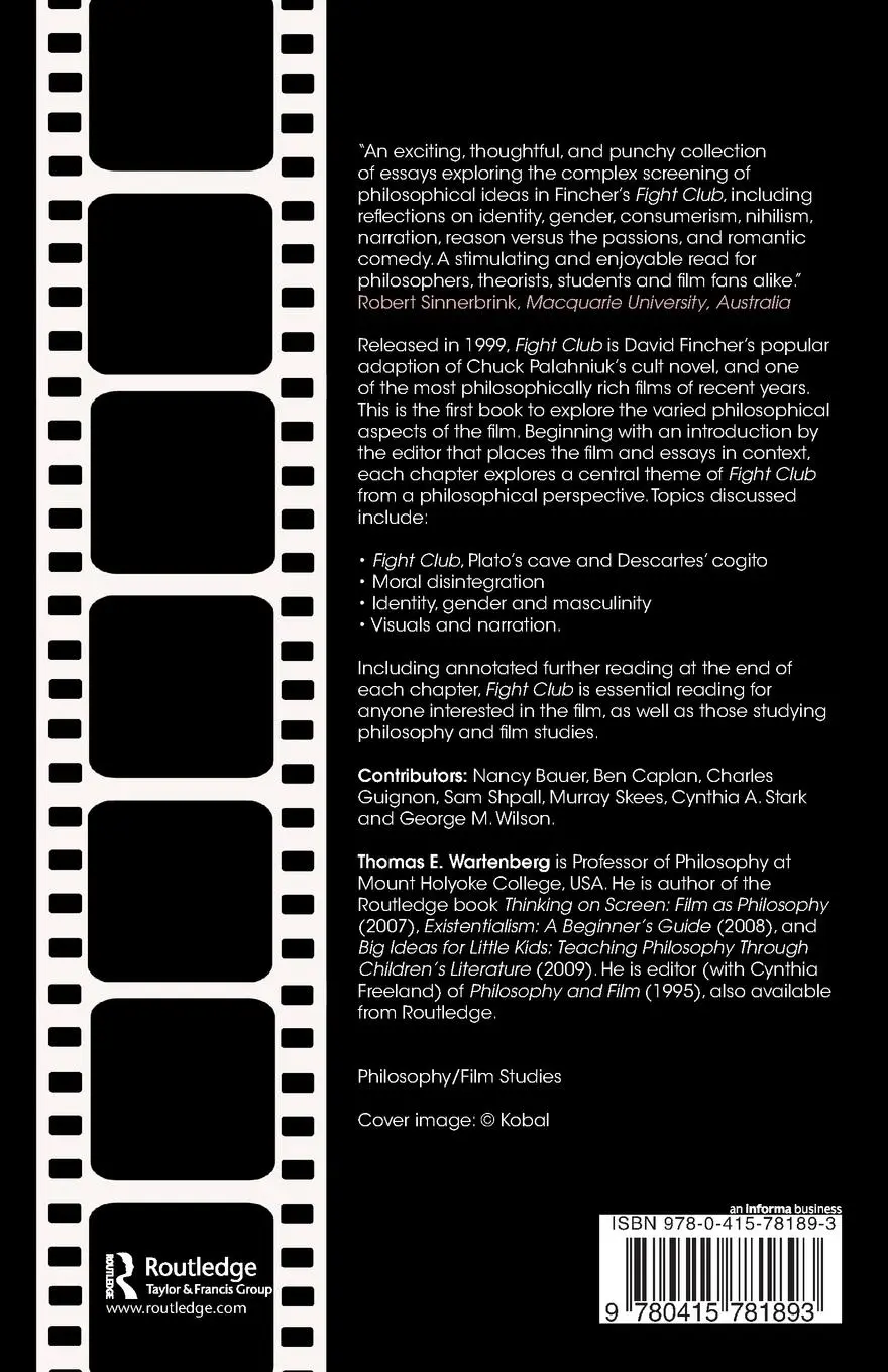 Rückseite: 9780415781893 | Fight Club | Thomas E. Wartenberg | Taschenbuch | Englisch | 2011