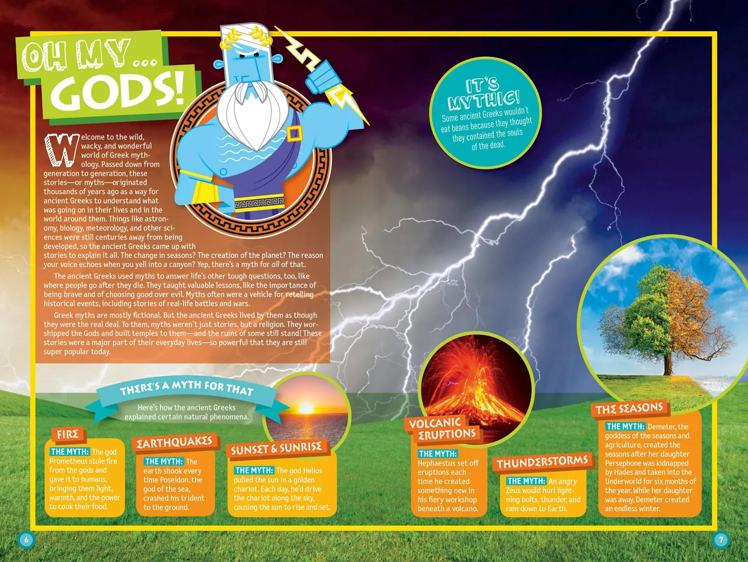Bild: 9781426331893 | Weird But True! Know-It-All Greek Mythology | Sarah Wassner Flynn