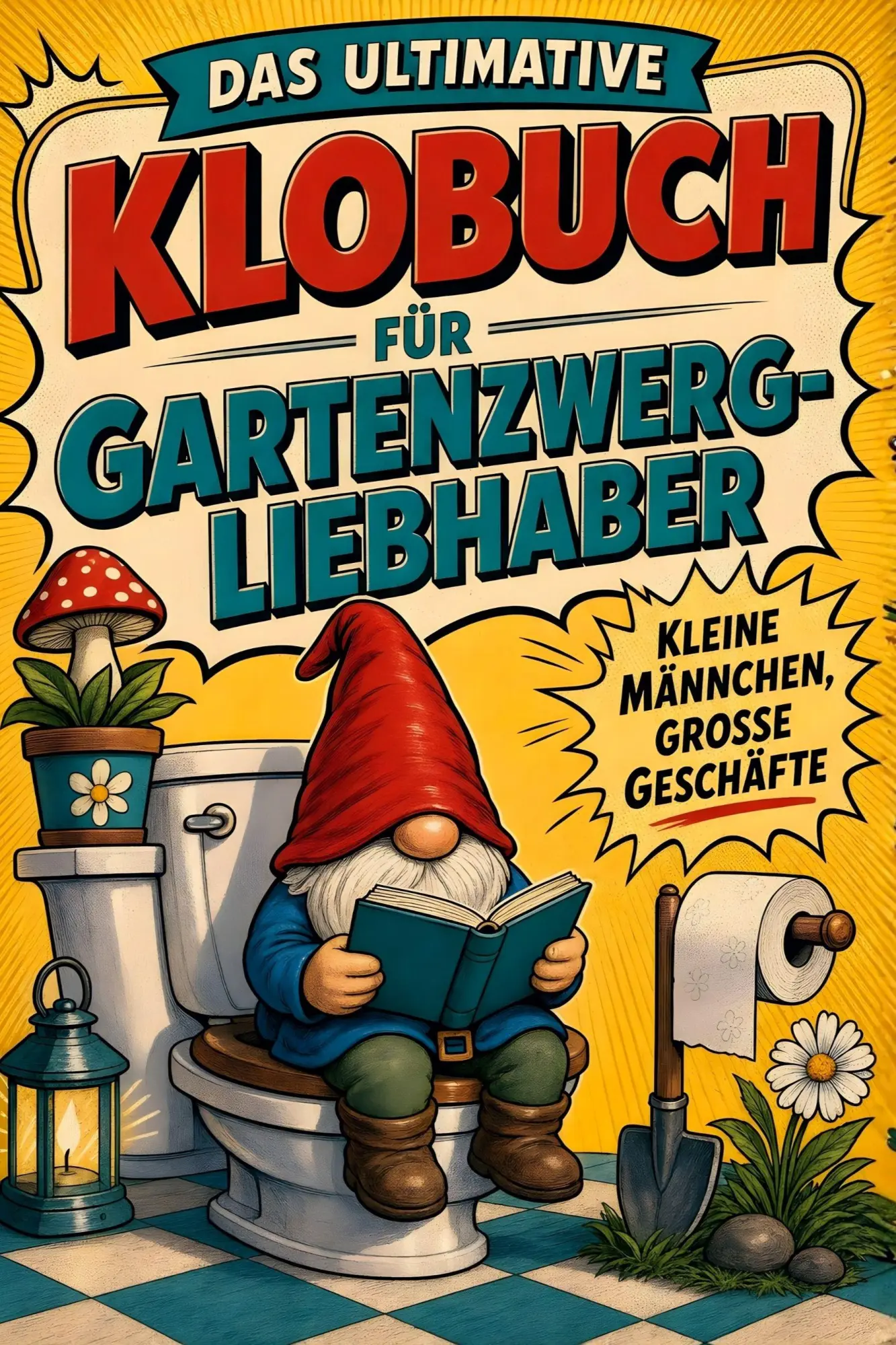 Cover: 9783696101893 | Das ultimative Klobuch für Gartenzwerg-Liebhaber | Amelia Bauer | Buch
