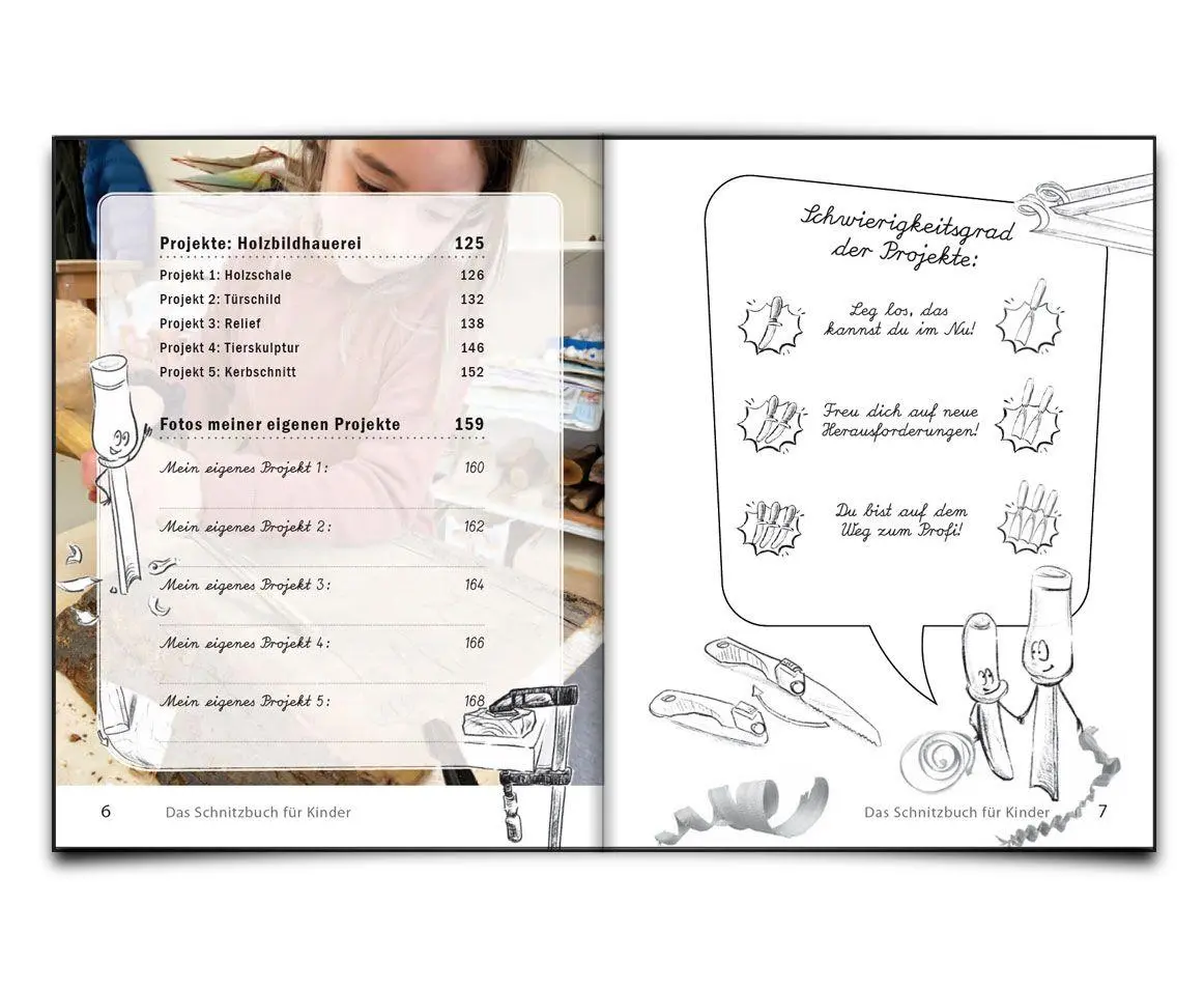 Bild: 9783990821893 | Das Schnitzbuch für Kinder - Mit Holzbildhauerei | Charline Alcantara
