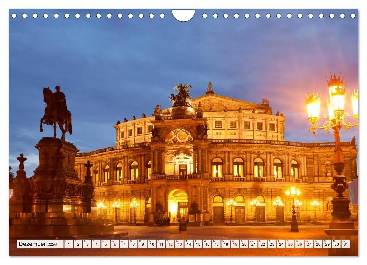 Bild: 9783457741993 | Opernhäuser (Wandkalender 2026 DIN A4 quer), CALVENDO Monatskalender