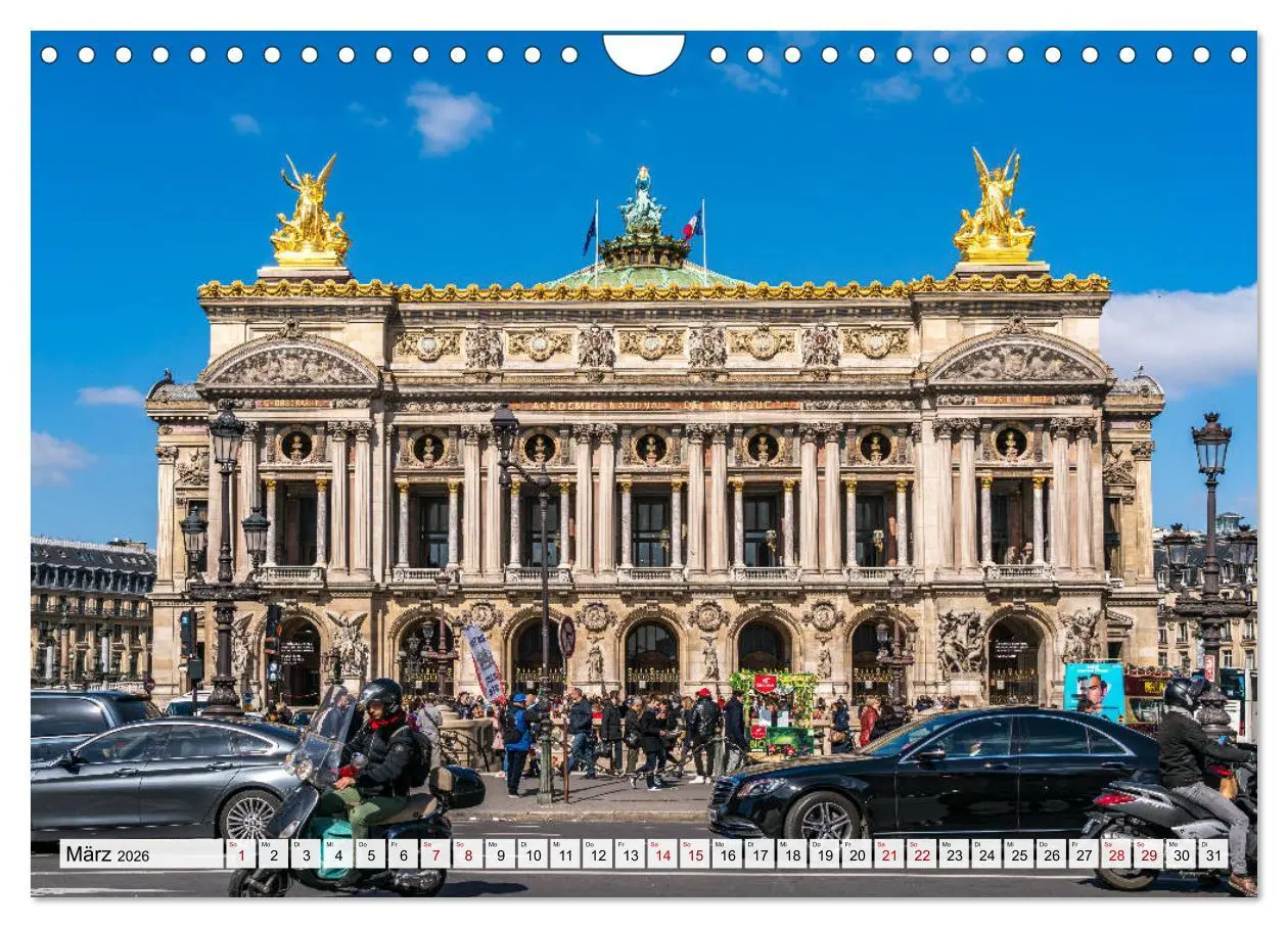 Bild: 9783457741993 | Opernhäuser (Wandkalender 2026 DIN A4 quer), CALVENDO Monatskalender