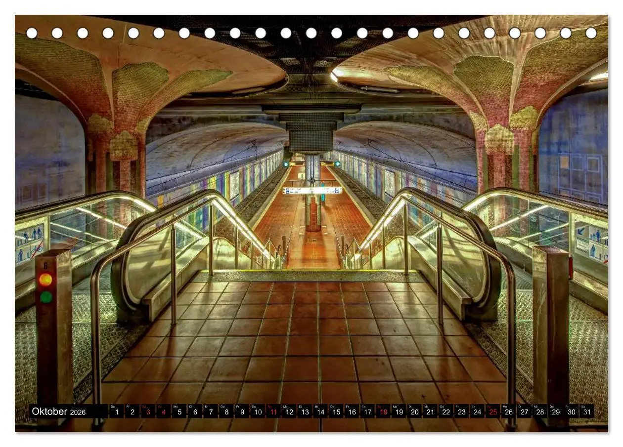 Bild: 9783457981993 | Frankfurt - mit der U-Bahn erfahren (Tischkalender 2026 DIN A5...