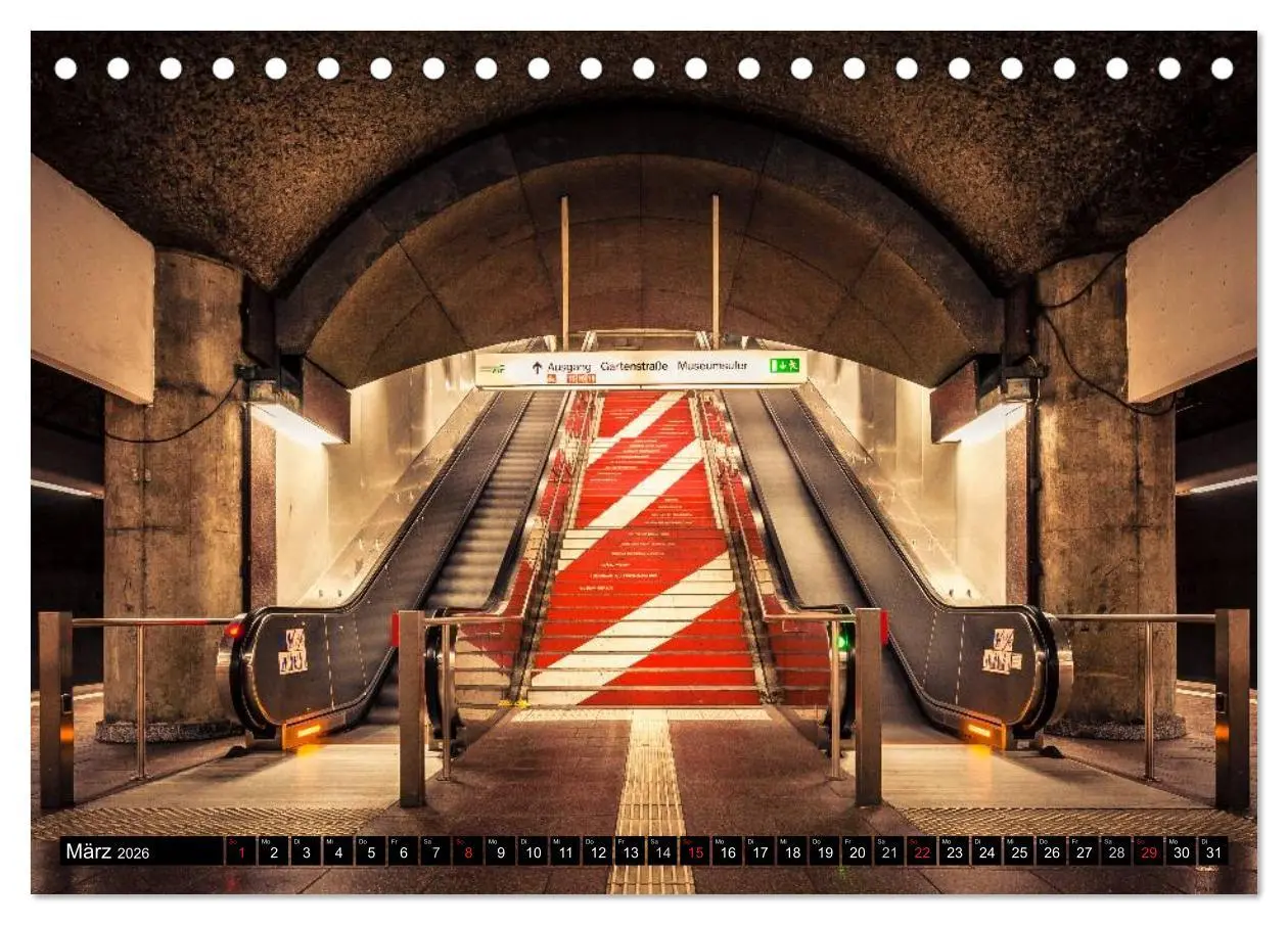 Bild: 9783457981993 | Frankfurt - mit der U-Bahn erfahren (Tischkalender 2026 DIN A5...
