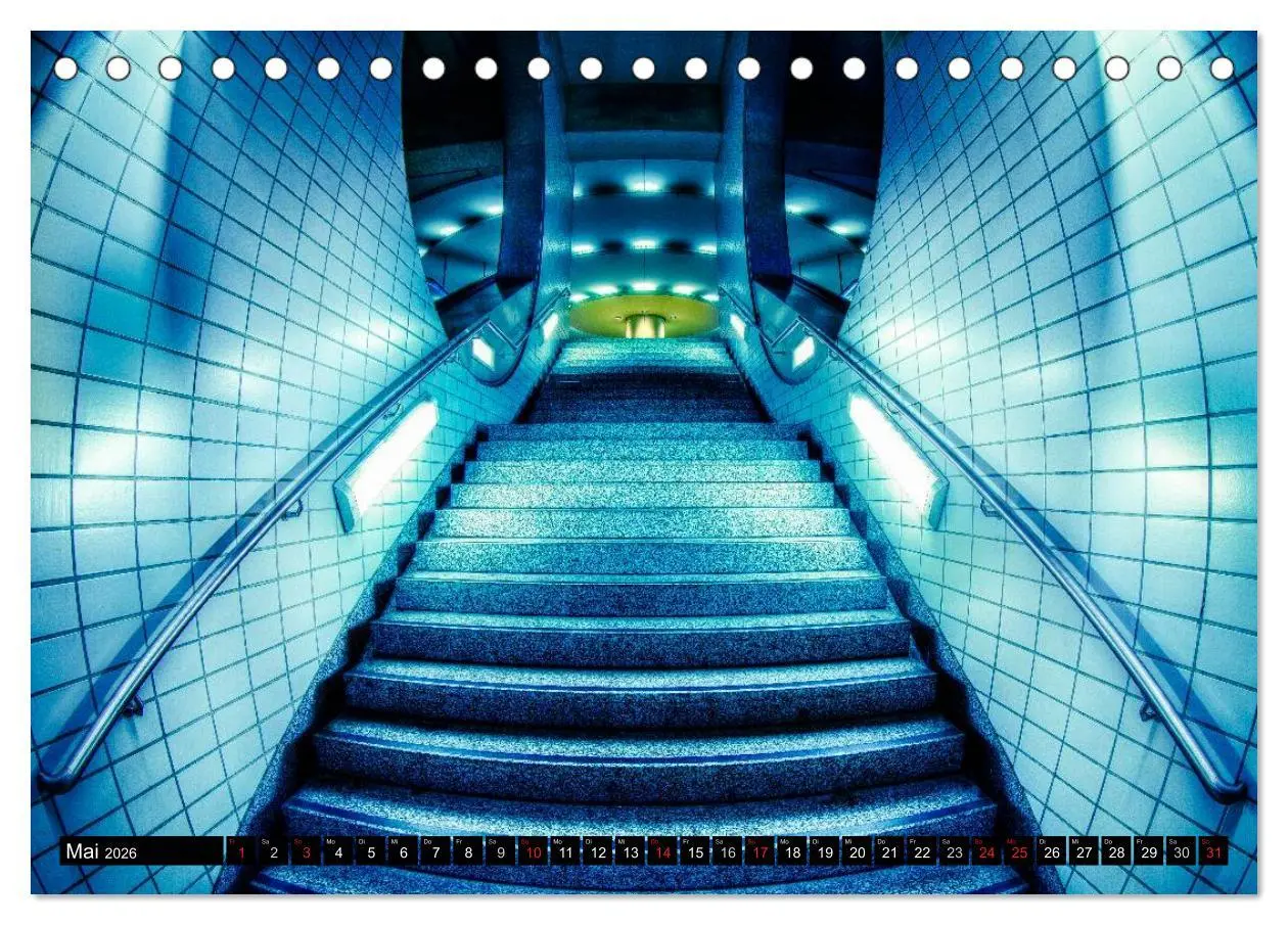 Bild: 9783457981993 | Frankfurt - mit der U-Bahn erfahren (Tischkalender 2026 DIN A5...