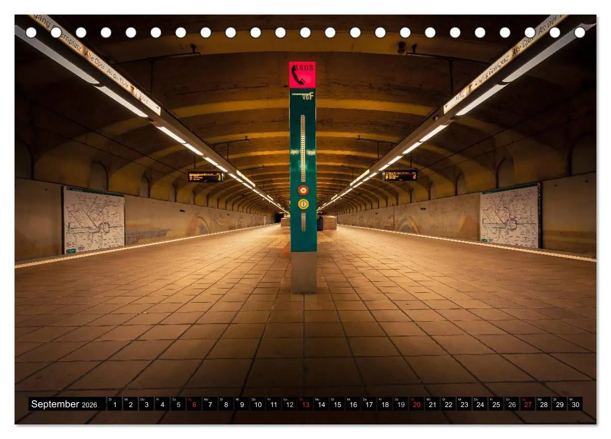 Bild: 9783457981993 | Frankfurt - mit der U-Bahn erfahren (Tischkalender 2026 DIN A5...
