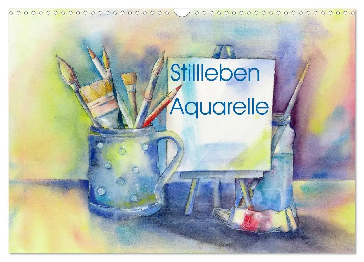 Cover: 9783516071993 | Stillleben Aquarelle (Wandkalender 2026 DIN A3 quer), CALVENDO...