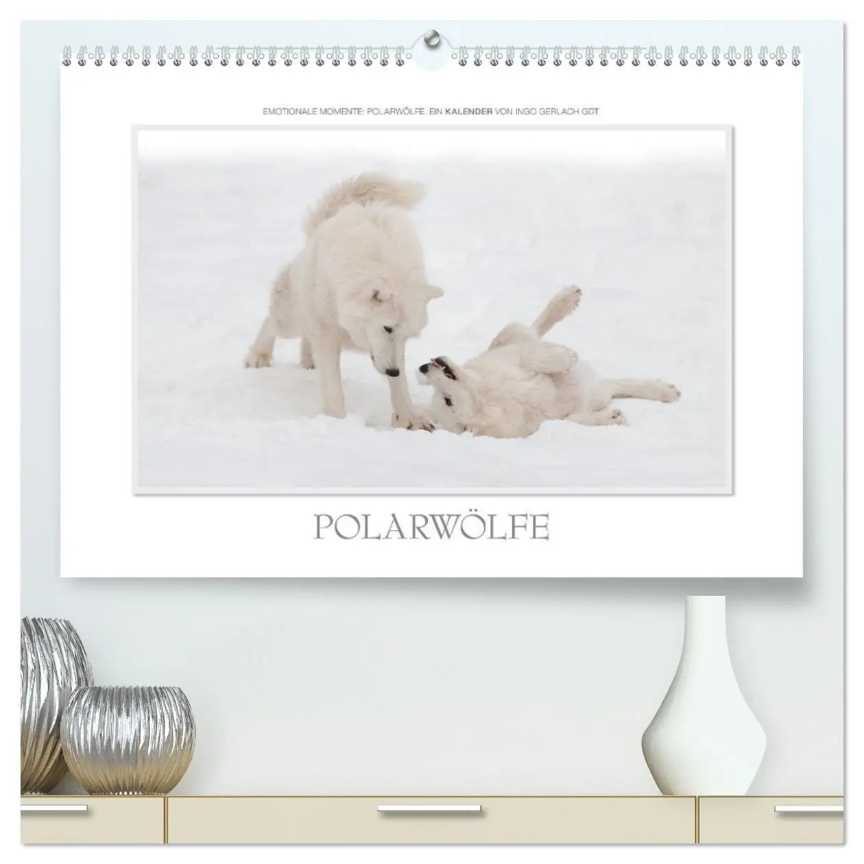 Cover: 9783516141993 | Emotionale Momente: Polarwölfe. / CH-Version (hochwertiger Premium...
