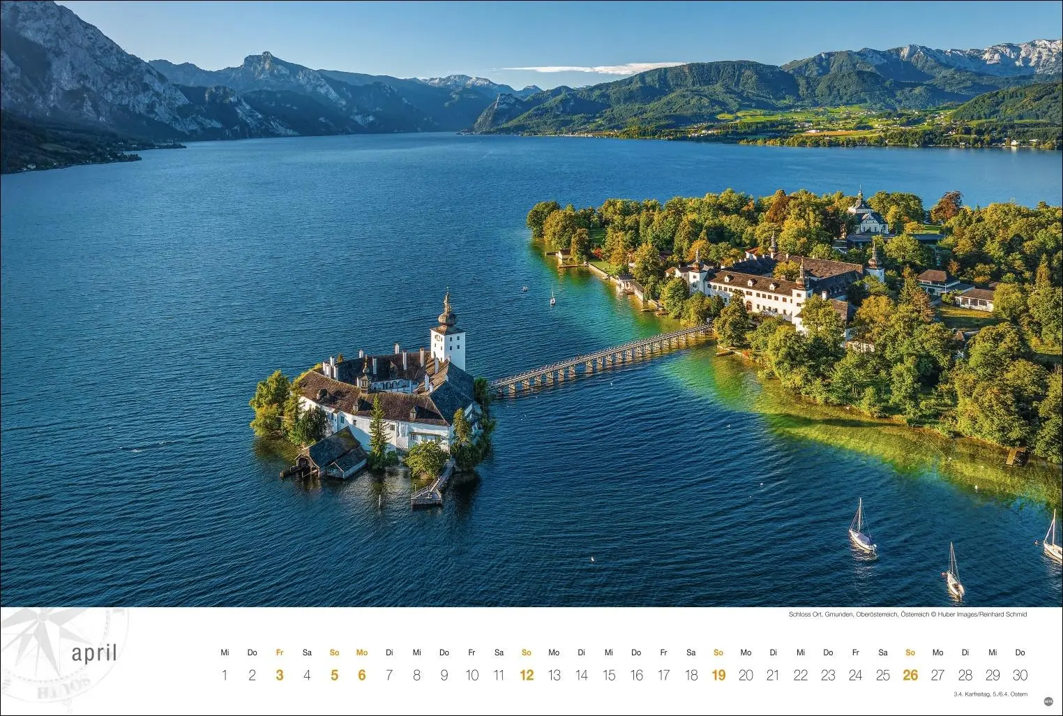 Bild: 9783756411993 | Österreich Globetrotter Kalender 2026 - Von weiter Bergwelt und...