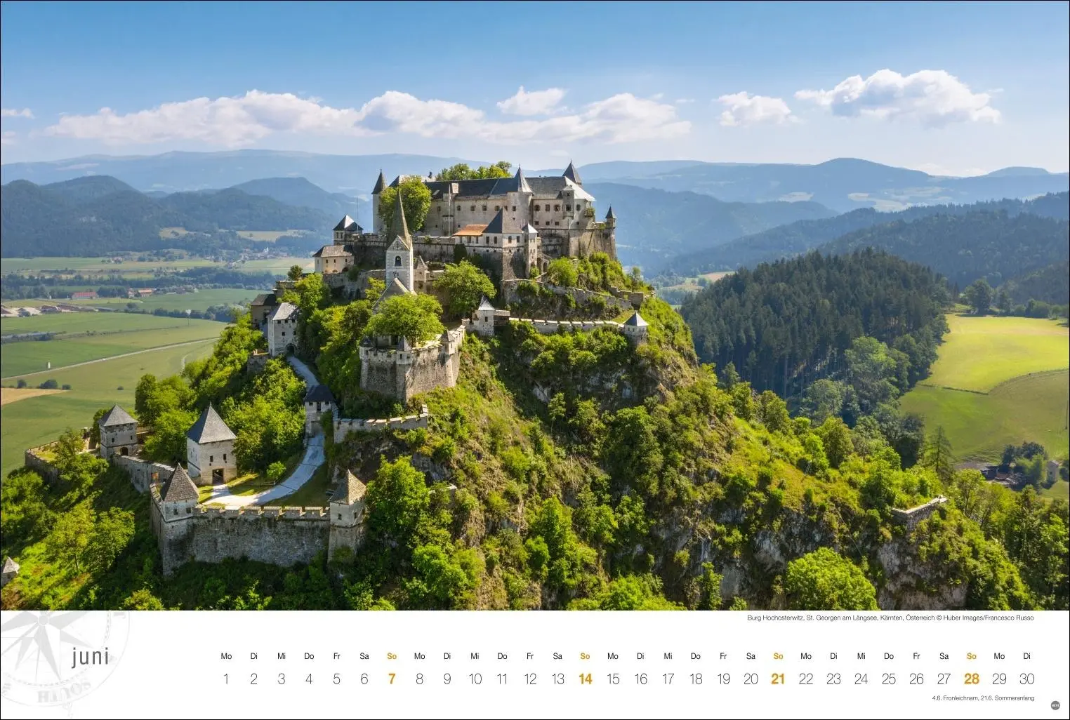 Bild: 9783756411993 | Österreich Globetrotter Kalender 2026 - Von weiter Bergwelt und...