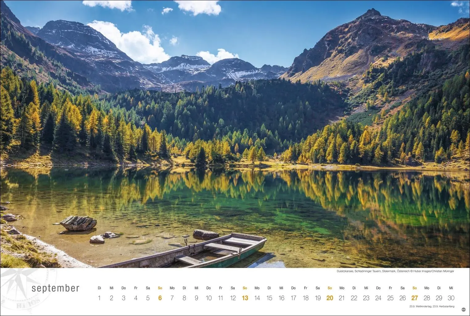 Bild: 9783756411993 | Österreich Globetrotter Kalender 2026 - Von weiter Bergwelt und...