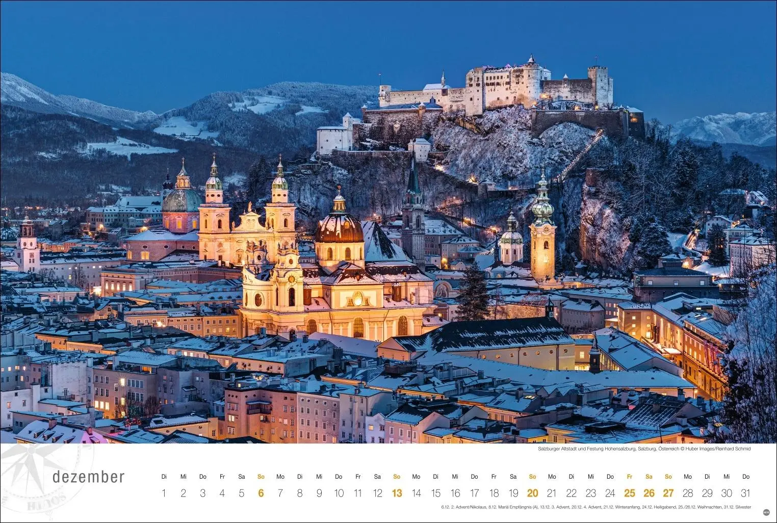 Bild: 9783756411993 | Österreich Globetrotter Kalender 2026 - Von weiter Bergwelt und...