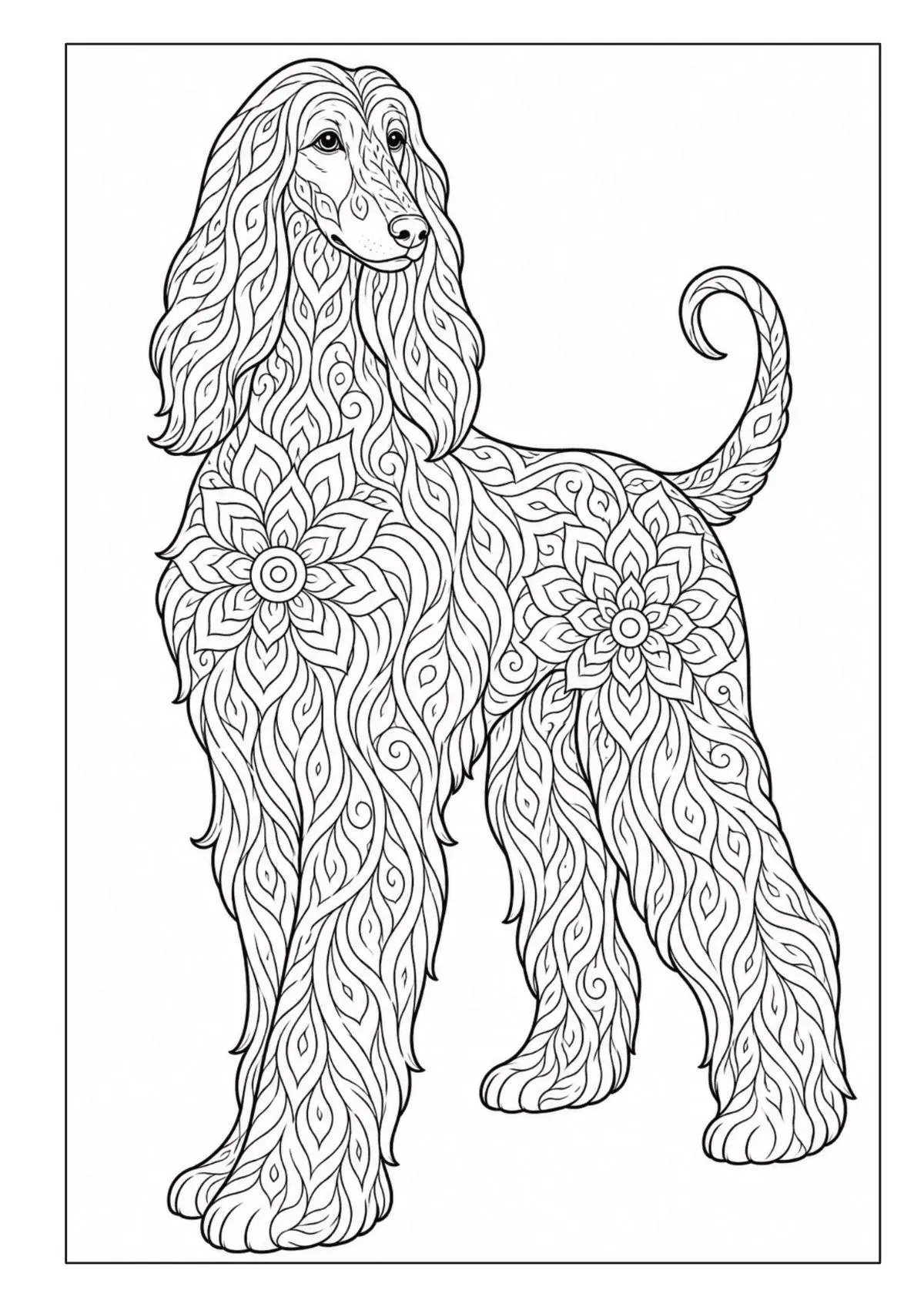 Bild: 9783986571993 | Mandala Malbuch Hunde für Kinder ab 8 Jahren mit 50 schönen...