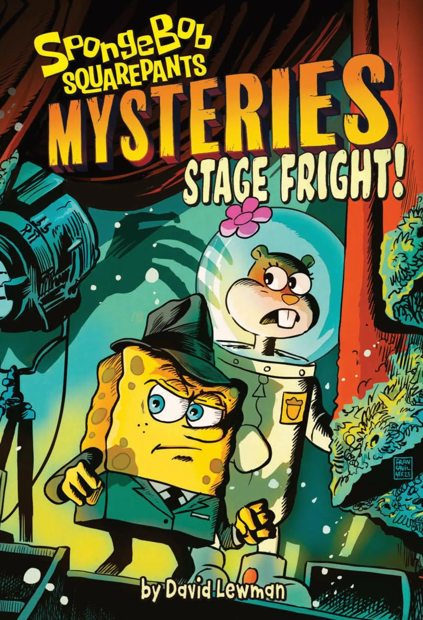Cover: 9781419762093 | Stage Fright! (SpongeBob SquarePants Mysteries #3) | David Lewman