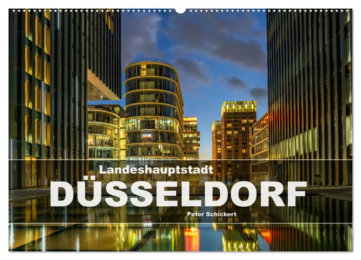 Cover: 9783457702093 | Landeshauptstadt Düsseldorf (Wandkalender 2026 DIN A2 quer),...