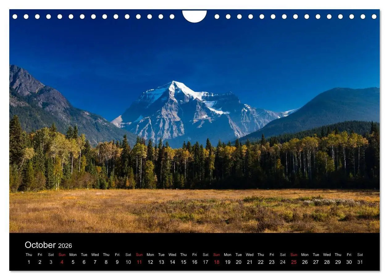 Bild: 9783516582093 | Western Canada (Wall Calendar 2026 DIN A4 landscape), CALVENDO 12...