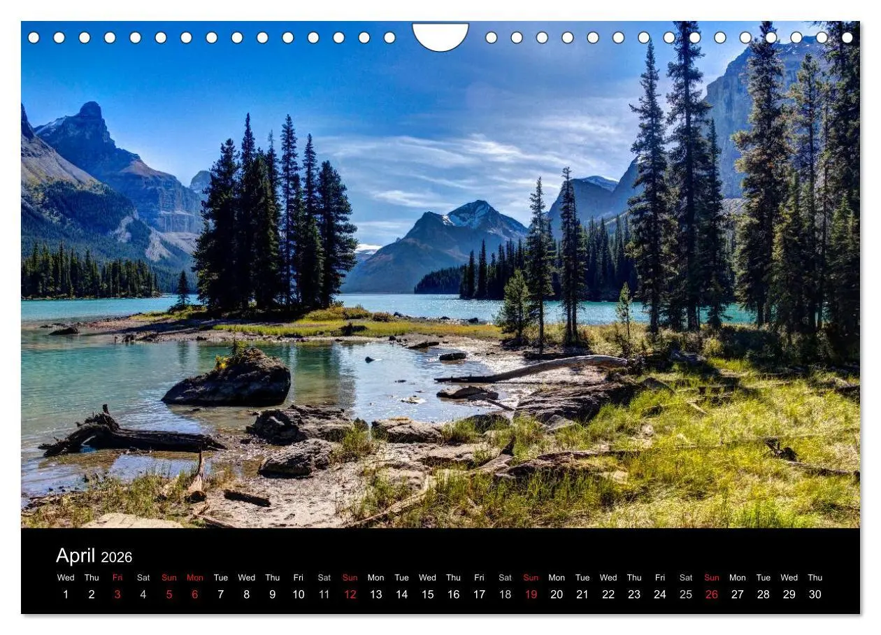 Bild: 9783516582093 | Western Canada (Wall Calendar 2026 DIN A4 landscape), CALVENDO 12...