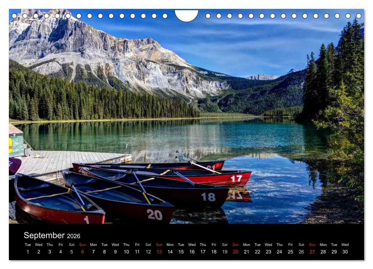 Bild: 9783516582093 | Western Canada (Wall Calendar 2026 DIN A4 landscape), CALVENDO 12...