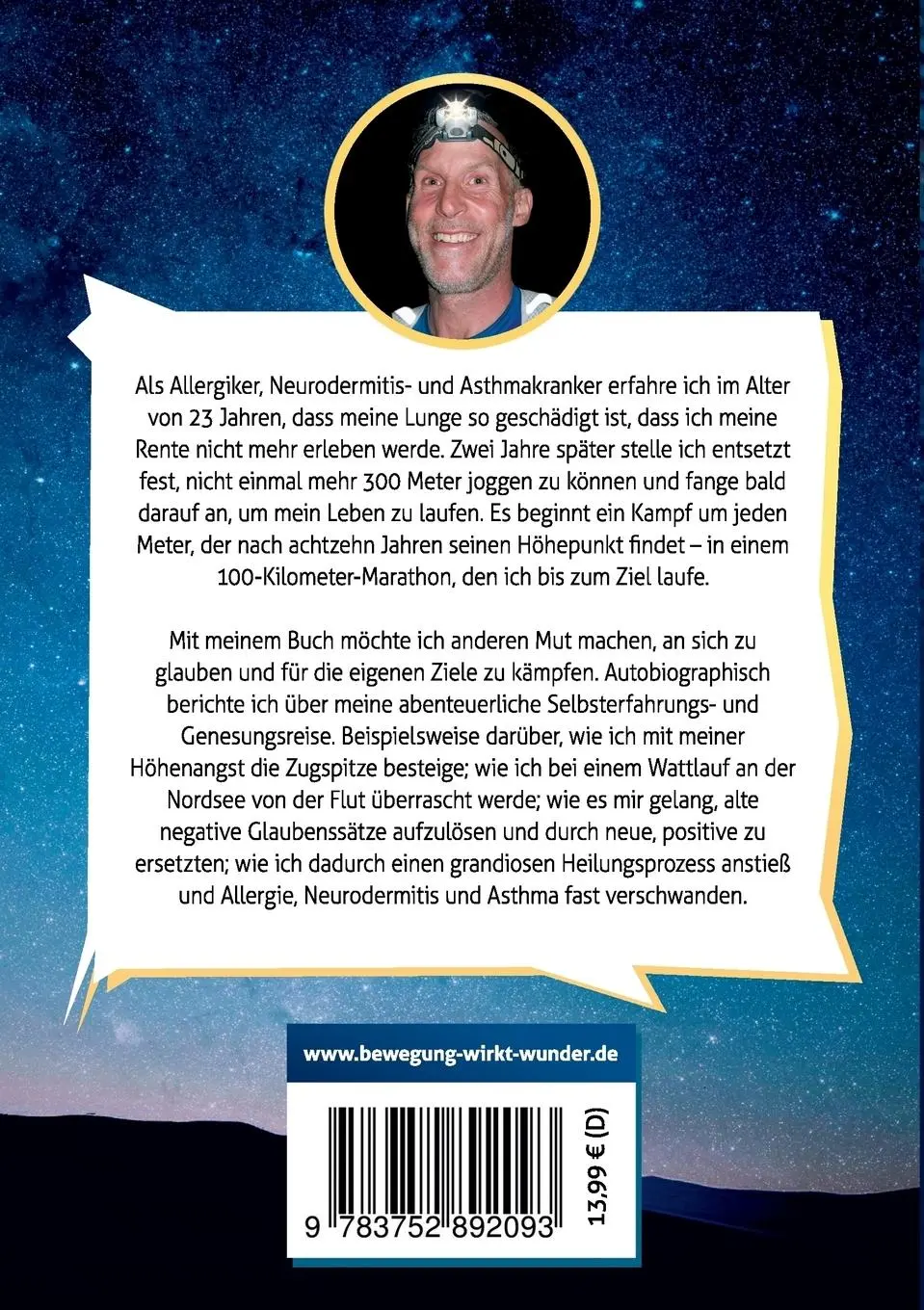 Rückseite: 9783752892093 | Bewegung wirkt Wunder | Wie ich meine Gesundheit zurückerobere | Witt