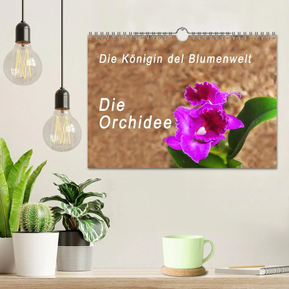 Bild: 9783457932193 | Die Königin der Blumenwelt, die Orchidee (Wandkalender 2026 DIN A4...
