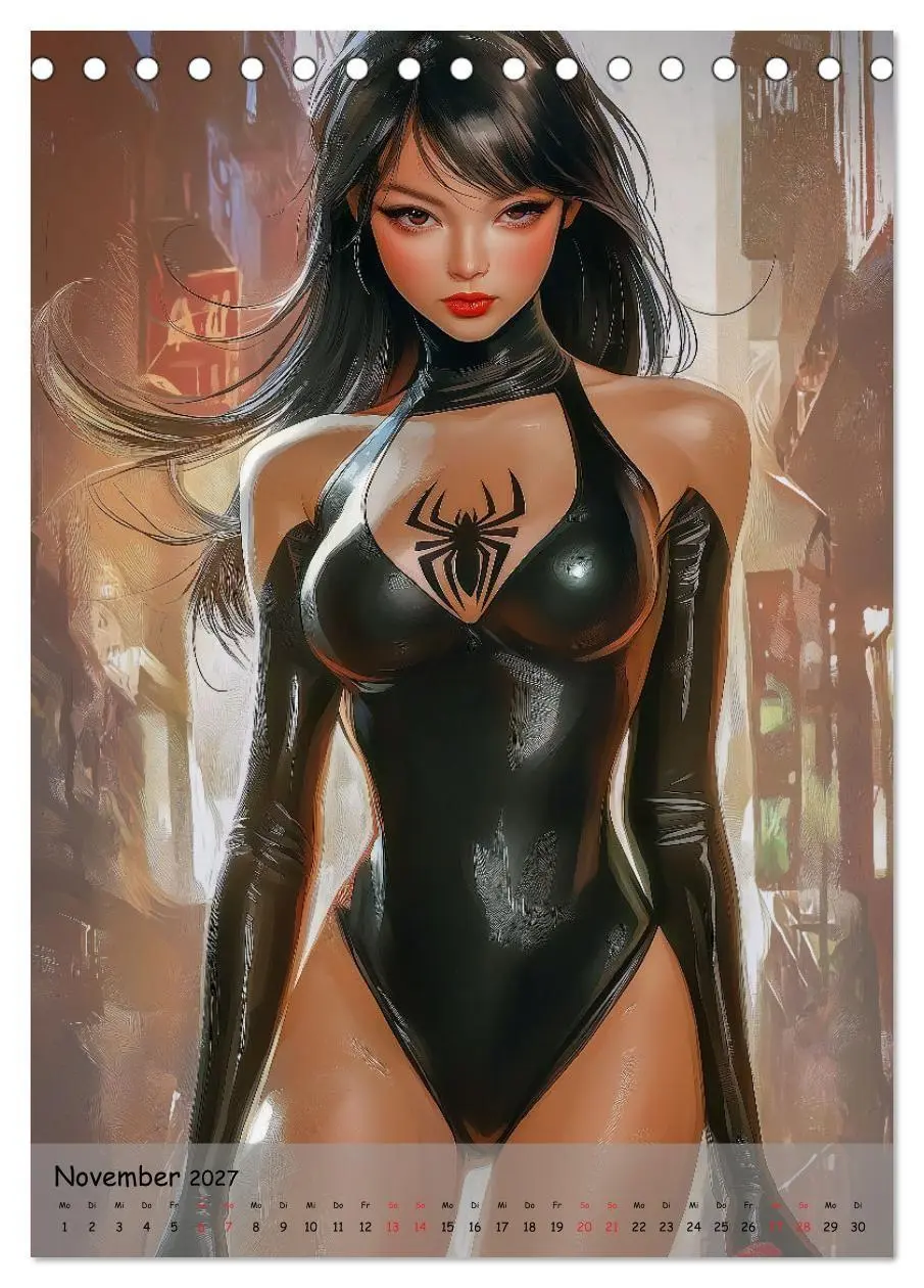 Bild: 9783569042193 | Die Manga Girls (Tischkalender 2027 DIN A5 hoch), CALVENDO...