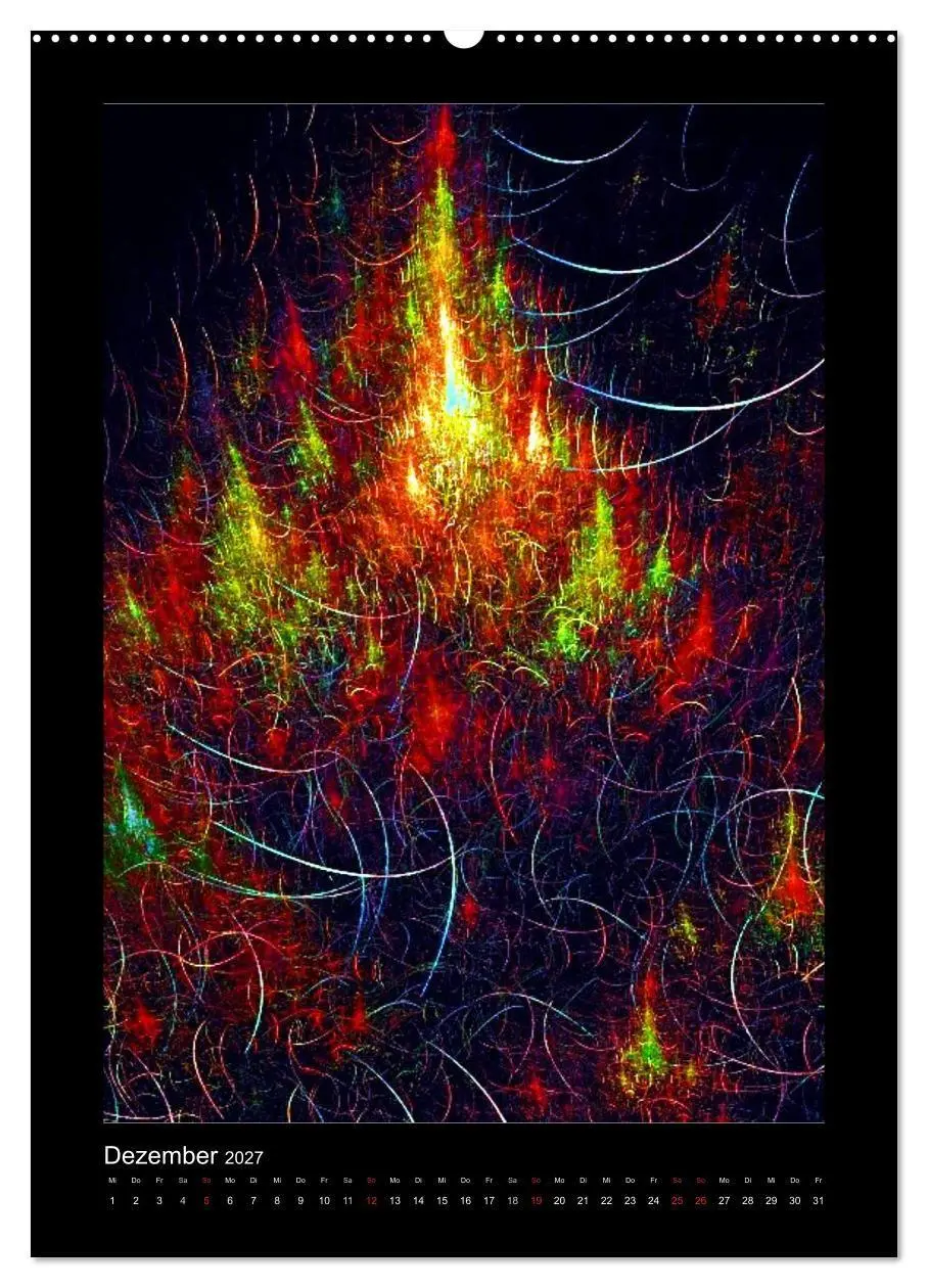 Bild: 9783594242193 | Kunstkalender 2027 (Wandkalender 2027 DIN A2 hoch), CALVENDO...