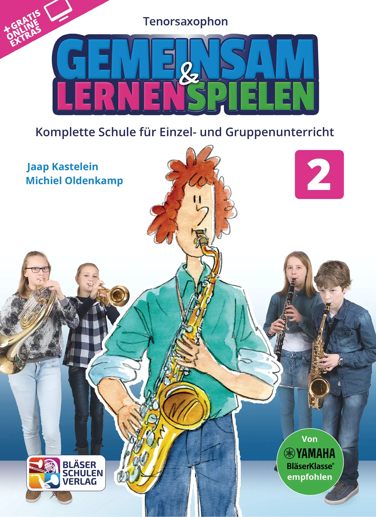 Cover: 9790700382193 | Gemeinsam Lernen und Spielen Band 2 | Tenorsaxophon | Oldenkamp | 2017