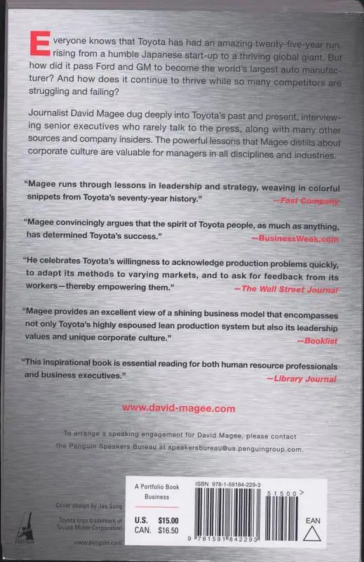 Rückseite: 9781591842293 | How Toyota Became #1 | David Magee | Taschenbuch | Englisch | 2008