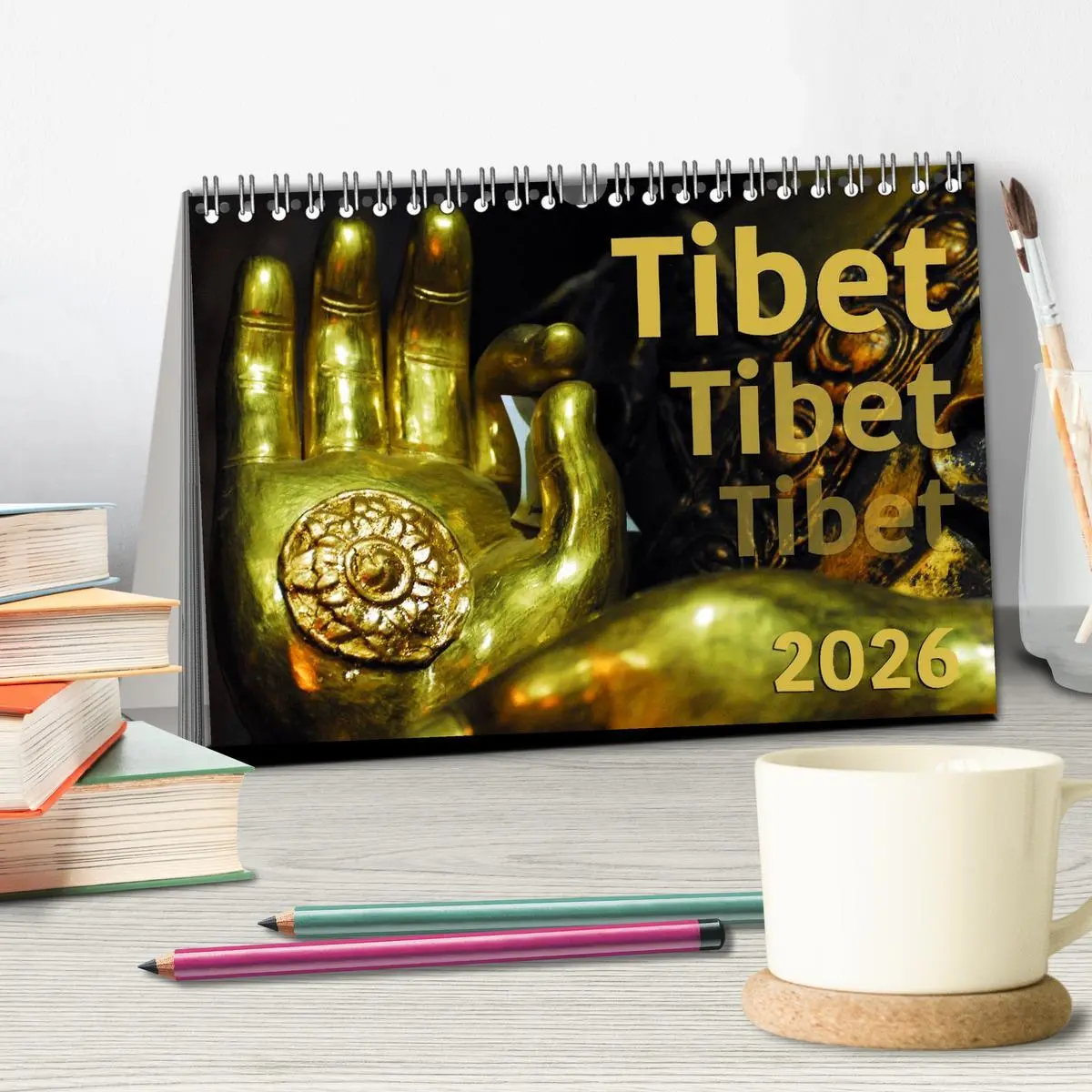 Bild: 9783457302293 | Tibet - Tibet - Tibet 2026 (Tischkalender 2026 DIN A5 quer),...