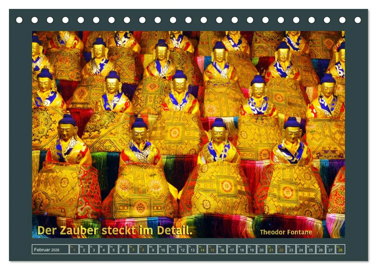 Bild: 9783457302293 | Tibet - Tibet - Tibet 2026 (Tischkalender 2026 DIN A5 quer),...