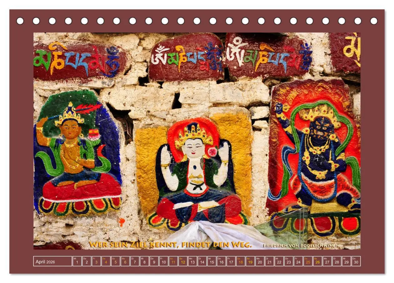 Bild: 9783457302293 | Tibet - Tibet - Tibet 2026 (Tischkalender 2026 DIN A5 quer),...
