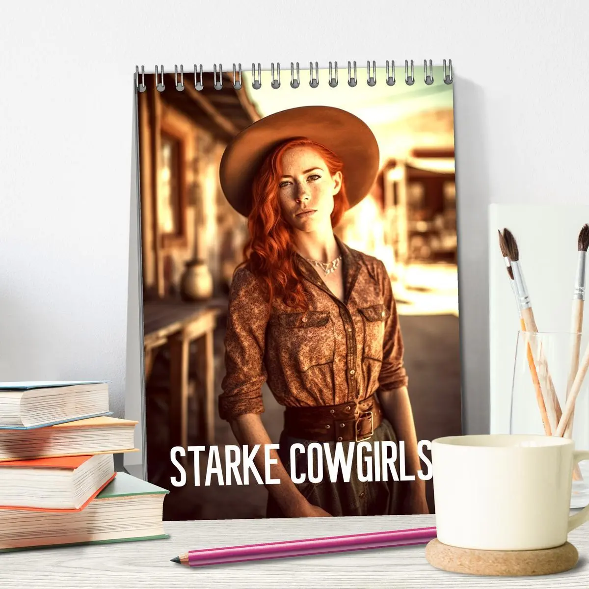 Bild: 9783516322293 | Starke Cowgirls (Tischkalender 2026 DIN A5 hoch), CALVENDO...
